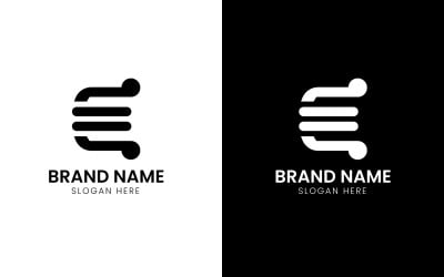 Letter E company logo-800