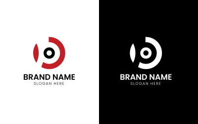 Letter P company logo-789