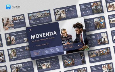 Movenda - Plantilla de presentación de consultoría empresarial