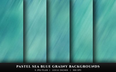 Pastel Sea Blue Grainy Texture Backgrounds
