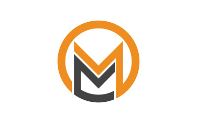 M Letter Logo business icon vector design illustration template v.16