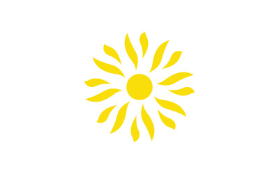 Sun concept Vector illustration Icon Logo Template design v.3