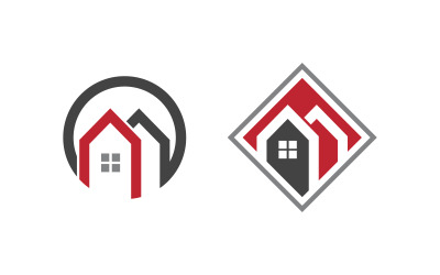 Szablon projektu logo dla firmy Building Property and Construction v.4