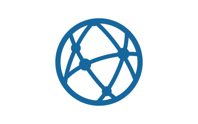 Wire World Logo Template vector icon illustration v.1
