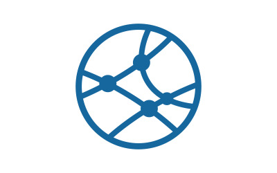 Wire World Logo Template vector icon illustration v.2