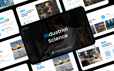 Apresentação em Powerpoint Industrial - Future Tech