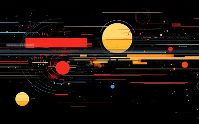 Kosmiskt flöde textur bakgrund