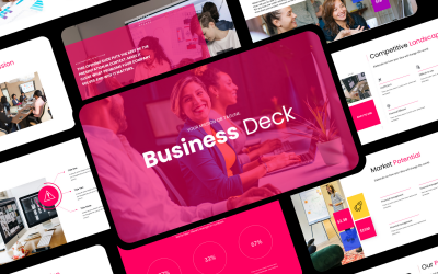 Pro - Business Pitch Deck Powerpoint-Präsentation