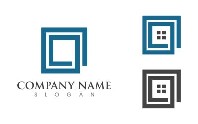 Building Property Key icon vector illustration design template v.8