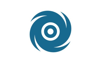 Vortex icon speed concept symbol vector Logo illustration v.1