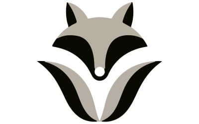 A fox logo design illustration