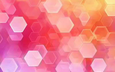 Hexagon Abstract Background Vector Design