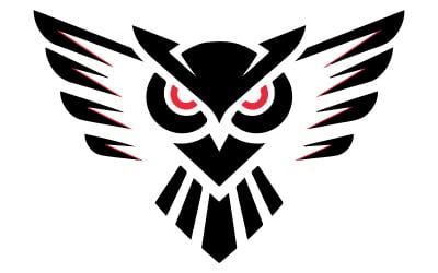 The symbol design is illustration of an owl