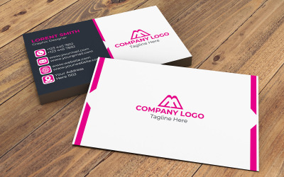 Visiting Card - Creative Minimal Business Card
