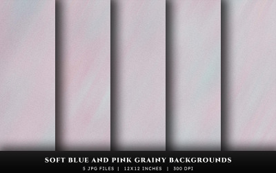 Fondos de textura granulada abstracta en tonos suaves de azul y rosa