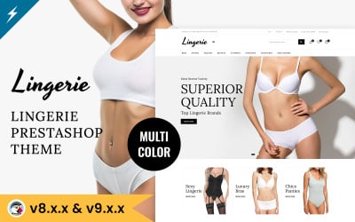 İç Çamaşırı ve Moda PrestaShop Duyarlı Tema