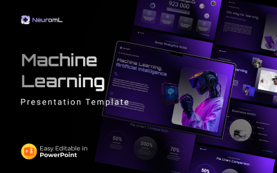 Presentación en PowerPoint sobre aprendizaje automático de NeuroMi