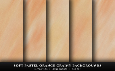 Sfondi con texture granulosa color arancio pastello morbido
