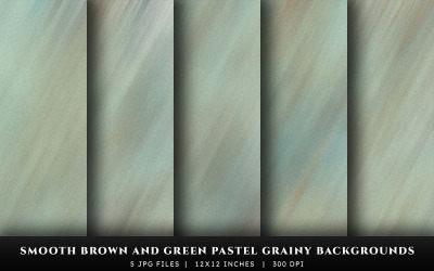 Smooth Brown and Green Pastel Grainy Texture Backgrounds