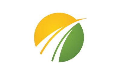 Business Finance concept icon logo illustration design v.1