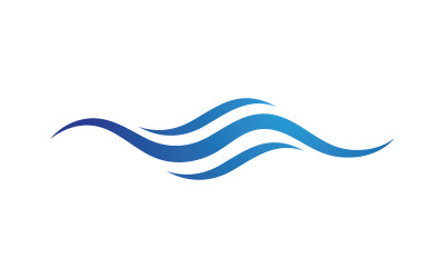 Water ocean wave liquid vector illustration design v.17