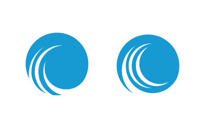Water ocean wave liquid vector illustration design v.21