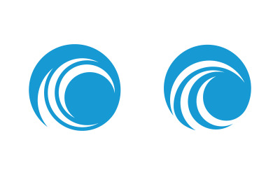 Water ocean wave liquid vector illustration design v.26