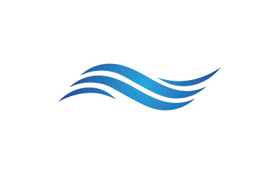 Water ocean wave liquid vector illustration design v.2