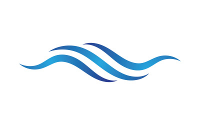 Water ocean wave liquid vector illustration design v.3