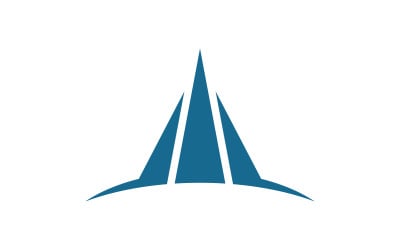 Business Finance concept icon logo illustration design v.11
