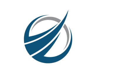Business Finance concept icon logo illustration design v.5