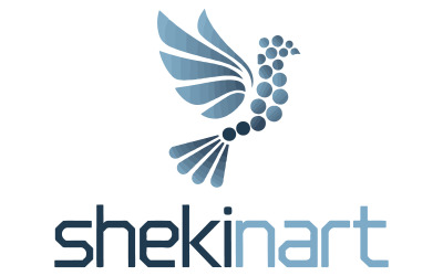 Dove with outstretched wings illustration