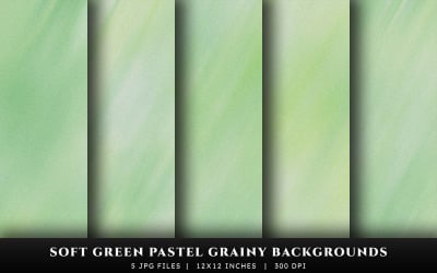 Fondos con textura granulada en tonos pastel de color verde suave