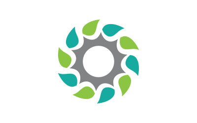 Logo-Design-Vorlage für Personengruppen und soziale Gemeinschaften v.38