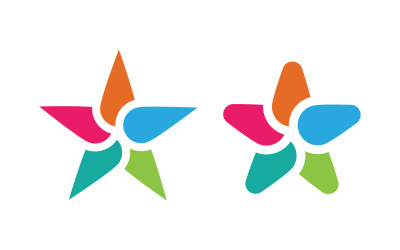Logo-Design-Vorlage für soziale Gemeinschaften von Menschen, v.25