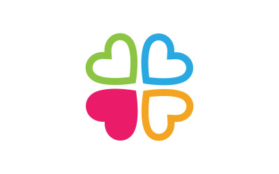 Logo-Design-Vorlage für soziale Gemeinschaften von Menschen, v.42