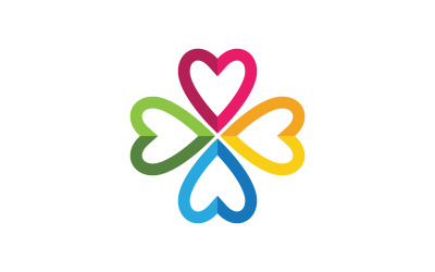 People group social community Logo design template v.40