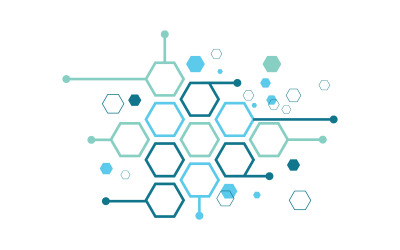 Vorlage für das Design von Symbolen für medizinische Elemente, Vektor v.10