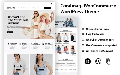 Coralmag – WooCommerce WordPress 主题