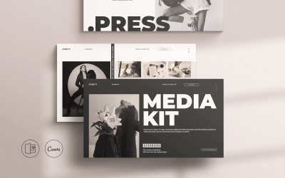 Modello di presentazione del Media Kit