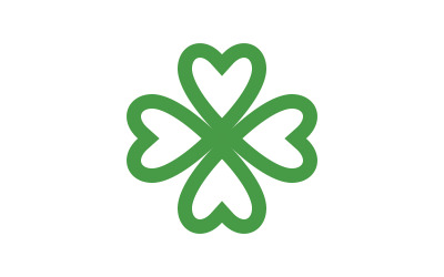 Clover Leaf icon illustration Logo Template Design v.21