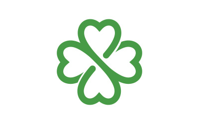 Clover Leaf icon illustration Logo Template Design v.22