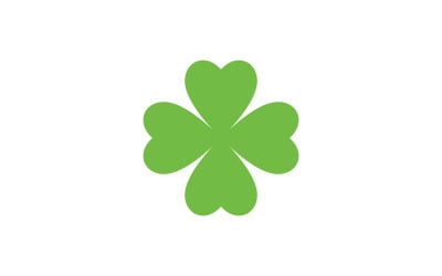 Clover Leaf icon illustration Logo Template Design v.2