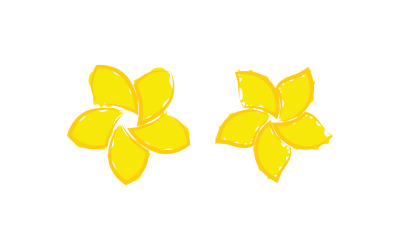 Flower vector icon design template illustration v.18