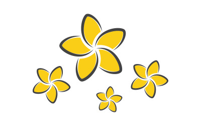 Flower vector icon design template illustration v.25