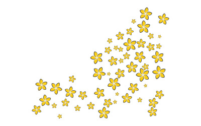 Flower vector icon design template illustration v.29