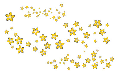 Flower vector icon design template illustration v.32