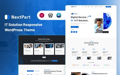 Nextpart - Tema de WordPress para soluciones de TI