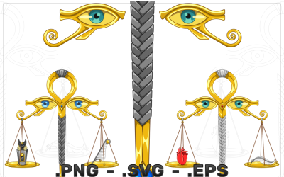 Egyptian Scales of the Judgement of Osiris