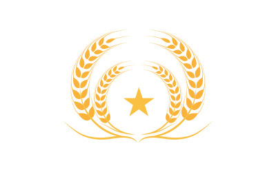 Diseño de ilustración de icono vectorial de plantilla de logotipo de cuerno de cabeza de Tauro v.11